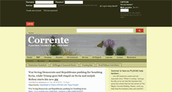 Desktop Screenshot of correntewire.com